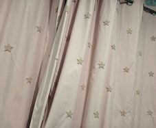 pink blackout curtains