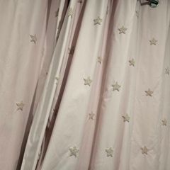 pink blackout curtains