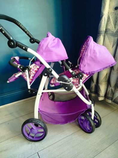 Dimples Ella Tandem Double Buggy/stroller children toy.