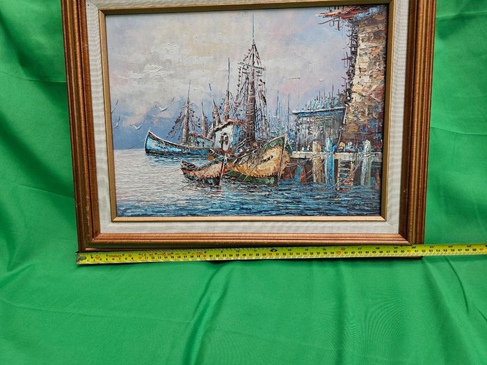 Classic Maritime Seascape (1993) An American Keepsake from MassachusettsArtist: Florence (Florenz)