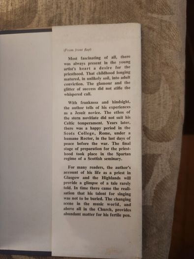 On The High C's. A Light Hearted Journey.  An Autobiography Father Sydney Macewan. Rare Second  Impression Hardback With Dustjacket In Good Condition. See Photos For Same.
