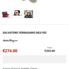 Salvatore Ferragamo 863/103 Sunglasses