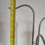 Vintage hand blown glass shade lamp. Image 5