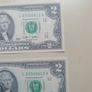 Lot 1.2 UNC 2 Dollar Banknotes in Sequence Image 3