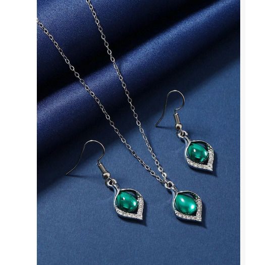4in1 set - Beautiful Jewellery Set: earrings + necklace - nice gift