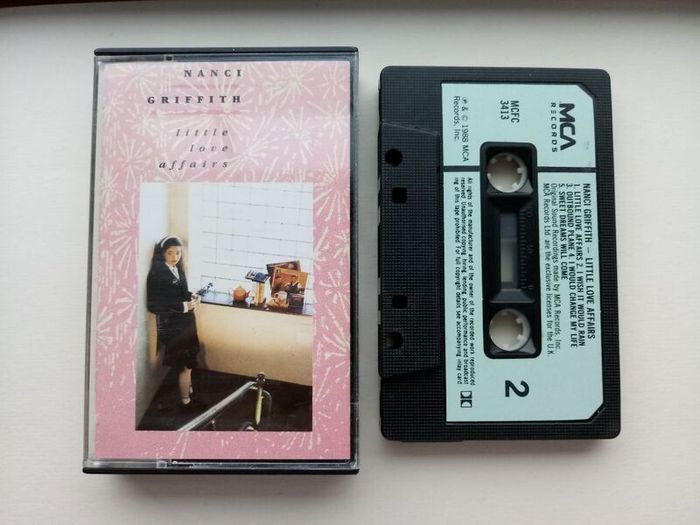 Nancy Griffith - Little Love Affairs - Cassette Tape