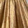 Beautiful Gold Interlined Silk Curtains 84"w x 97"d Image 6