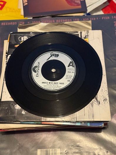 Sham 69 Angels with Dirty Faces 1978 7 inch 45 Vinyl Record