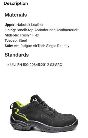 Base Chester Safety shoes