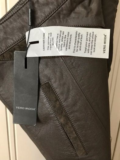 Vero Moda Leather skirt bnwt (10)