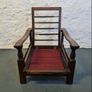Antique adjustable lounge chair Image 3
