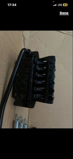 Jackson Floyd Rose JT 580 low profile double locking tremolo bridge original Electric guitar parts accessories