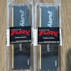 16gb (8gbx2) Ddr5 Ram Kingston Fury 4800mhz Cl38 NEW