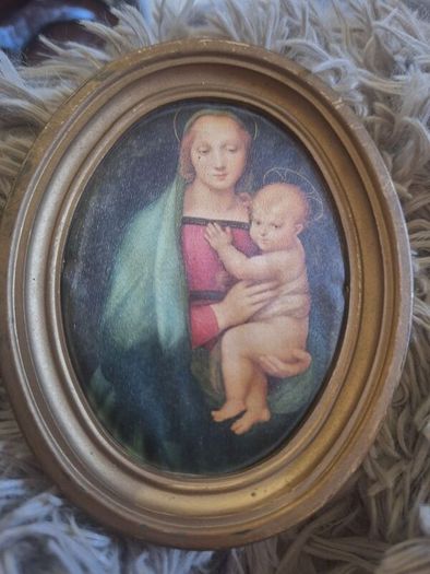 Catholic Devout Decor Framed Print