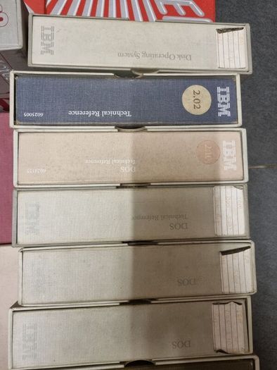Vintage IBM Microsoft Lotus Novell Software Manuals  Binders Job Lot 1980s 90s