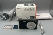 Sony DSC-W800 20.1MP Digital Camera Black - Boxed - Mint