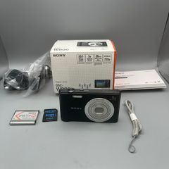 Sony DSC-W800 20.1MP Digital Camera Black - Boxed - Mint