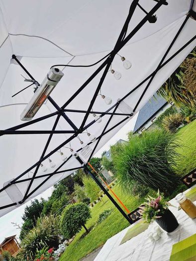 3x3m Commercial GAZEBO extra strong pop up frame (includes 3 side walls)