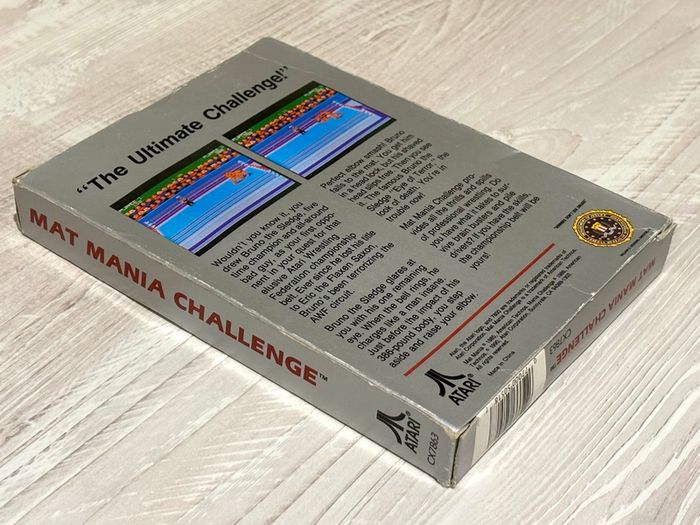 Mat Mania Challenge for Atari 7800 - Boxed