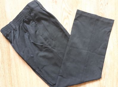 Boys Black School Trousers. Age 9-10