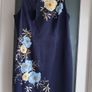 HOBBS Moira Navy & Yellow Dress Sz 16 UK - Bnwt Rrp 190 Image 9