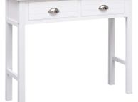 main image for ad Console Table White 90x30x77 cm Wood