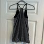 New Next Women's Black and Silver Sparkly Sleeveless Top - Size UK 8 Image 2