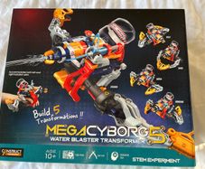 Mega Cyborg 5 water blaster transformer