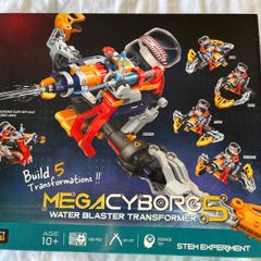 Mega Cyborg 5 water blaster transformer