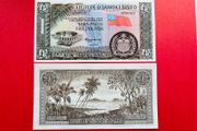 Western Samoa  5 Pounds   Official Reprint 2020  ( 1963 ) Pick 15cs  ( Uncirculated )