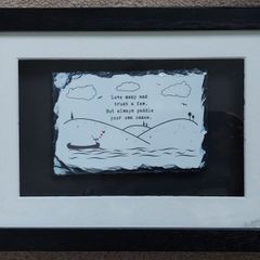 Slate wall art
