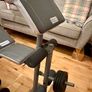 Adjustable Weight Bench & Complete Home Gym Set Image 3