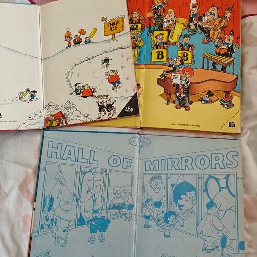 3 x Vintage Beezer Annuals, 1969, 72, 75annuals