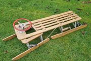 Wooden sled
