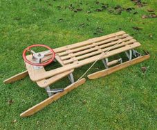 Wooden sled