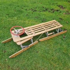 Wooden sled