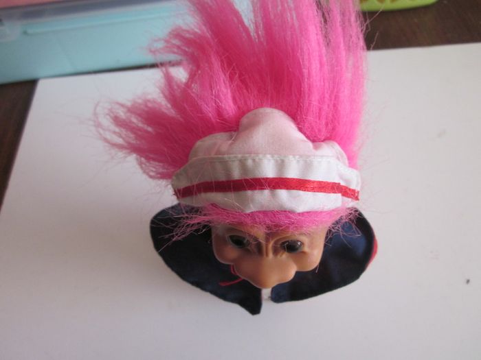 Russ Vintage Trolls Nurse(Florence Nightingale) Doll (4 inch)