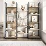 Storage Shelves bookcase with 14 shelves Free standing Image 5