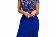 Lollies Embellished Midi Curve Dress