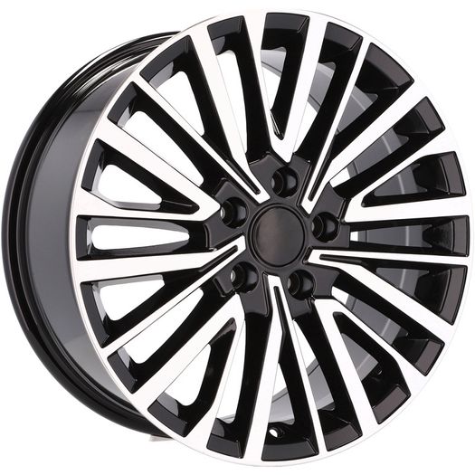 18" Multivan Style Black Alloy Wheels Vw 5x120