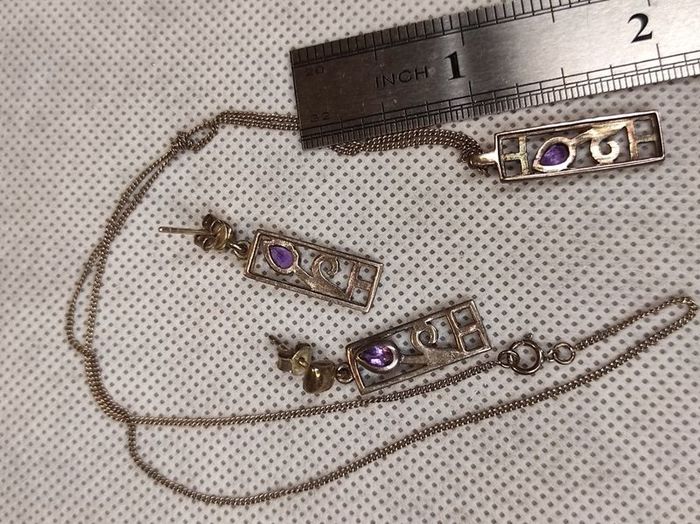 Vintage sterling silver matching set