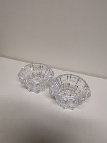 Glass Candle Holders -