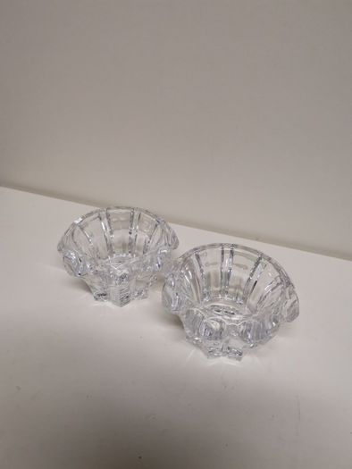 Glass Candle Holders -