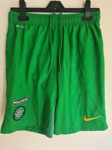 Nike Celtic football shorts magners green Size Small