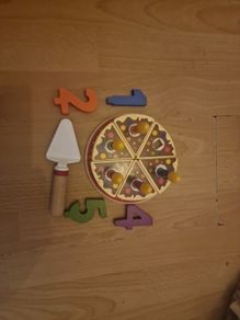 wooden junior birthday cake