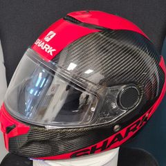 Shark Carbon Helmet Red/Black Size L