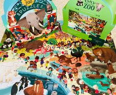 Kids Zoo Puzzle 48 Pieces (Age 4+) - Complete & Great Condition