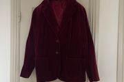 Wine velvet Jacket