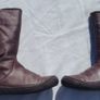 Gorgeous Full Leather Girls Boots Size UK 10 Image 8