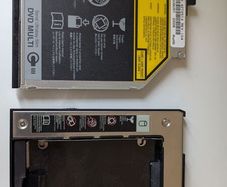 Lenovo Serial Ultrabay Slim Hard Drive and DVD Multi devices